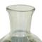 The Novogratz 10&#x22; Gray Coastal Style Gradient Glass Vase